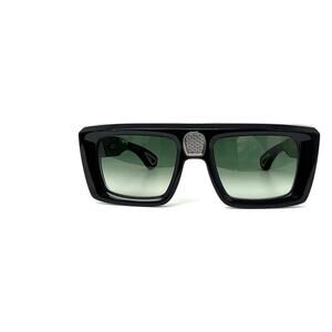 NWT Bugatti Sterling Silver Sunglasses Matte Black